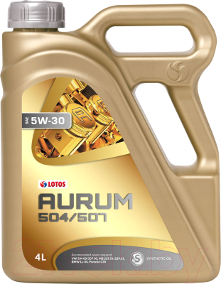 Моторное масло Lotos Aurum 504/507 5W30 (4л)