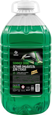 Жидкость стеклоомывающая Grass Summer Shine / 110453 (5л)