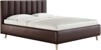 Каркас кровати Сонум Alma 160x200 (экокожа коричневый) - 