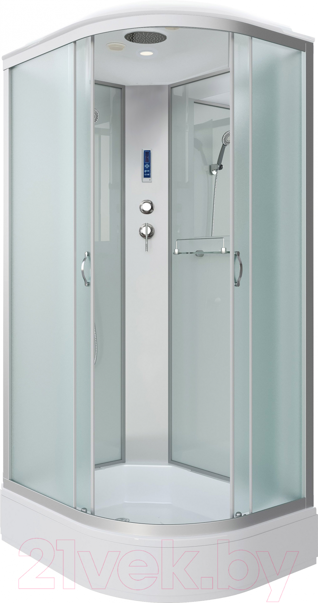 Душевая кабина Niagara NG-33084-14LP 100x80 (матовое стекло)