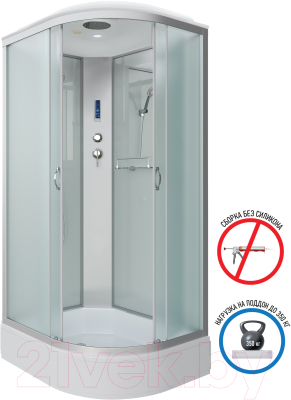 Купить Душевая кабина Niagara NG-33084-14LP 100x80 в Молодечно