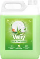 Средство для мытья посуды Grass Velly Sensitive Алоэ вера / 125742 (5.2кг) - 