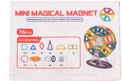 Конструктор магнитный Xinbida Мини магический магнит / 3550064