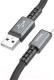 Миниатюра изображения товара Кабель Hoco X85 Lightning (1м, черный)