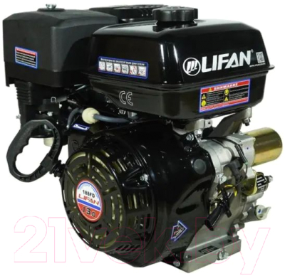 Двигатель бензиновый Lifan 188FD D25 (электростартер, 13 л.с.)