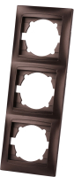 Рамка для выключателя TDM Лама SQ1815-0534 (шоколад) - 