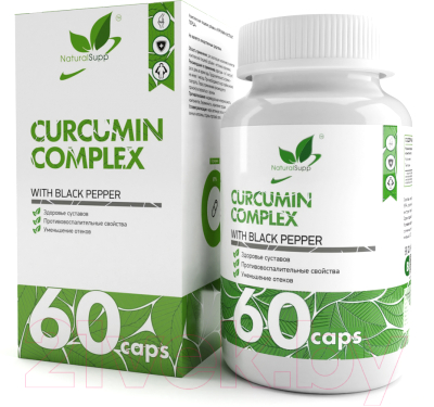 Пищевая добавка NaturalSupp Куркумин (60капсул)