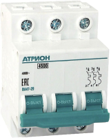 Выключатель автоматический Атрион VA4729-3-06B - 