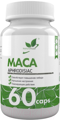 Пищевая добавка NaturalSupp Мака перуанская (60капсул)