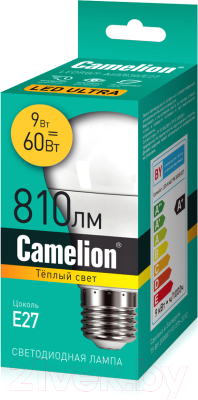 Лампа Camelion LEDRB/9-A60/830/E27 / 15065