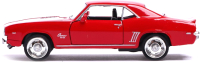 Масштабная модель автомобиля Автоград Chevrolet Camaro SS / 7152960 (красный) - 