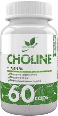 Витамин NaturalSupp Холин Битартрат (60капсул)