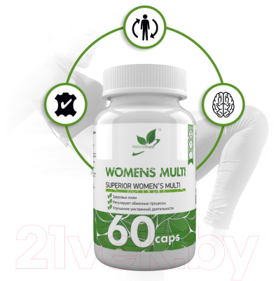 Витаминно-минеральный комплекс NaturalSupp Витавумен Womens Multi (60капсул)