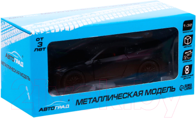 Автомобиль игрушечный Автоград СпортКар / 7188625 (черный)