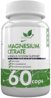 Комплексная пищевая добавка NaturalSupp Магний цитрат Magnesium Citrate (60капсул) - 