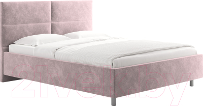 Каркас кровати Сонум Omega 160x200 (микровелюр лиловый)