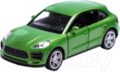 Масштабная модель автомобиля Автоград Porsche Macan S / 7152971 (зеленый)
