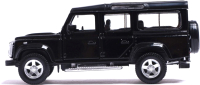 Масштабная модель автомобиля Автоград Land Rover Defender / 3098626 (черный) - 