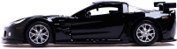 Масштабная модель автомобиля Автоград Chevrolet Corvette C6-R / 3098619 (черный) - 
