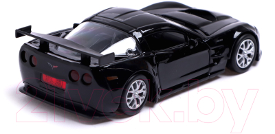 Масштабная модель автомобиля Автоград Chevrolet Corvette C6-R / 3098619 (черный)