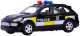 Масштабная модель автомобиля Автоград Полицейский джип / 1740075 - 