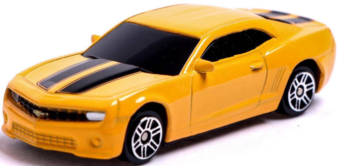 Масштабная модель автомобиля Автоград Chevrolet Camaro / 7152988 (желтый)