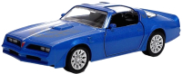 Масштабная модель автомобиля Автоград Pontiac Firebird / 9170911 (синий) - 