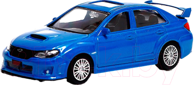 Масштабная модель автомобиля Автоград Subaru WRX STI / 3098609 (синий)