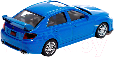 Масштабная модель автомобиля Автоград Subaru WRX STI / 3098609 (синий)