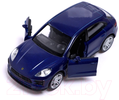 Масштабная модель автомобиля Автоград Porsche Macan S / 7152972 (синий)