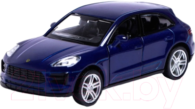 Масштабная модель автомобиля Автоград Porsche Macan S / 7152972 (синий)