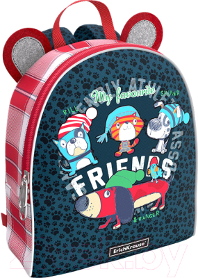 Детский рюкзак Erich Krause EasyLine Mini Animals 5L Adventure Friends / 56724
