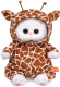 Миниатюра изображения товара Мягкая игрушка Budi Basa Ли-Ли Baby в комбинезоне Жираф / LB-115