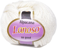 

Пряжа для вязания Lanoso, Alpacana 35% шерсть, 40% акрил, 25% альпака / 3000