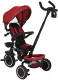 Миниатюра изображения товара Трехколесный велосипед с ручкой Pituso Elite Plus / JY-T05Plus-Red (темно-красный)
