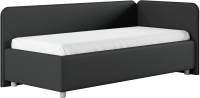 Каркас кровати Сонум Capri R 90x200 (экокожа графит) - 