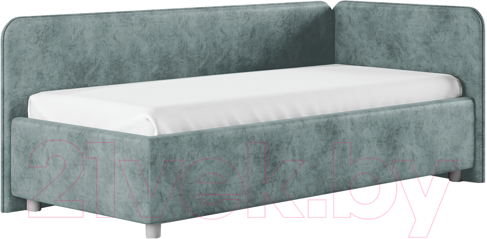 Каркас кровати Сонум Capri R 90x200 (энигма ментол) — фото 1
