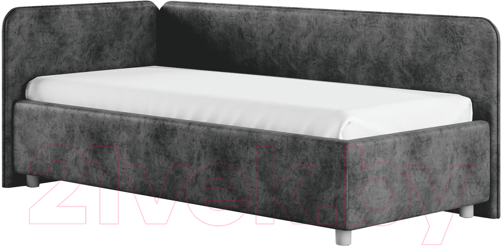 Каркас кровати Сонум Capri L 90x200 (энигма графит) — фото 1