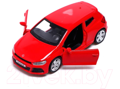 Масштабная модель автомобиля Автоград Volkswagen Scirocco R1 / 7389608 (красный)