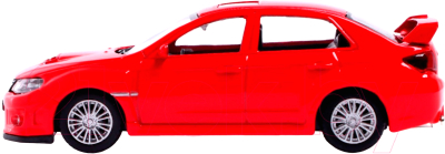 Масштабная модель автомобиля Автоград Subaru WRX STI / 4840634 (красный)