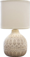 Прикроватная лампа Лючия Тюльпаны 651 (бежевый/белый) - 