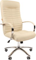 Кресло офисное Chairman 480 N (экокожа Terra 101 бежевый) - 