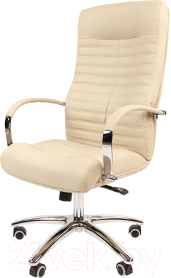 Кресло офисное Chairman 480 N (экокожа Terra 101 бежевый)