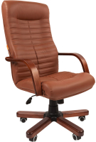 Кресло офисное Chairman 480 WD N (экопремиум 111 коричневый) - 