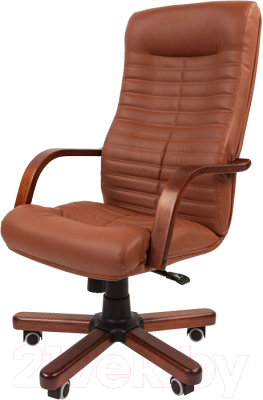 Кресло офисное Chairman 480 WD N (экопремиум 111 коричневый)