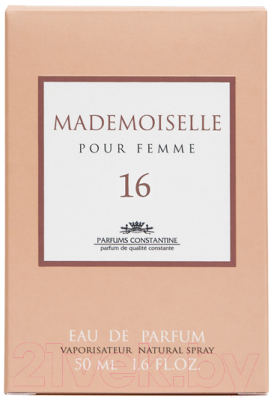 Парфюмерная вода Parfums Constantine Mademoiselle Private Collection 16 (50мл)
