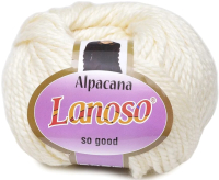 

Пряжа для вязания Lanoso, Alpacana 35% шерсть, 40% акрил, 25% альпака / 3002