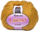 Пряжа для вязания Lanoso Alpacana 35% шерсть, 40% акрил, 25% альпака / 3022 (130м, горчичный) - 