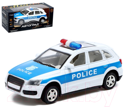 Масштабная модель автомобиля Автоград Полицейский джип / 1740074