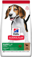 Сухой корм для собак Hill's Science Plan Puppy Medium Lamb / 604270 (2.5кг) - 
